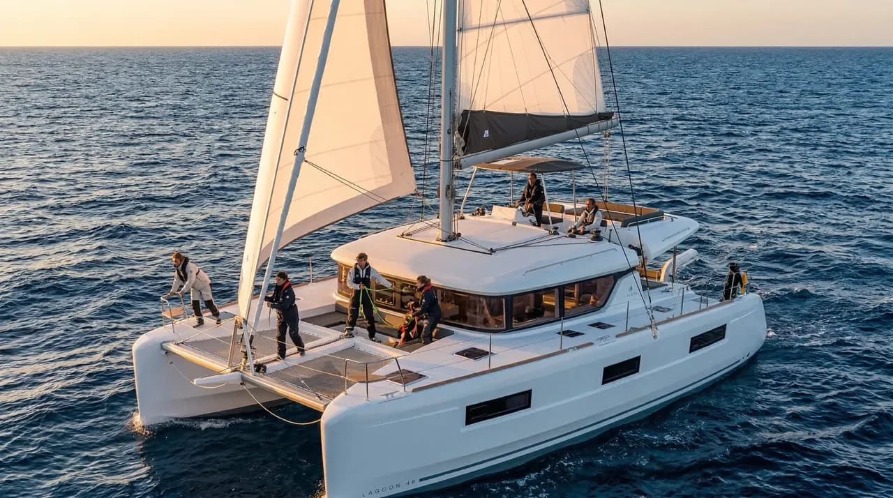 Offshore sailing or passage making